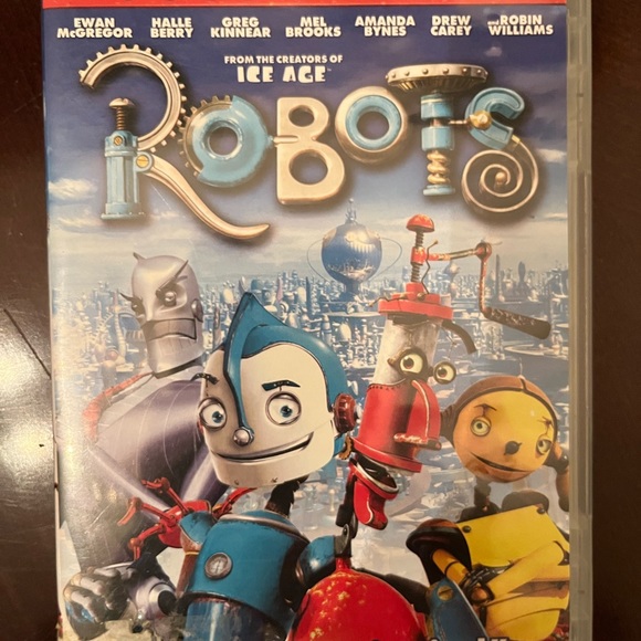 ROBOTS DVD;with case;Full-screen;frm the creators of Ice Age;Great condition. - Picture 2 of 8